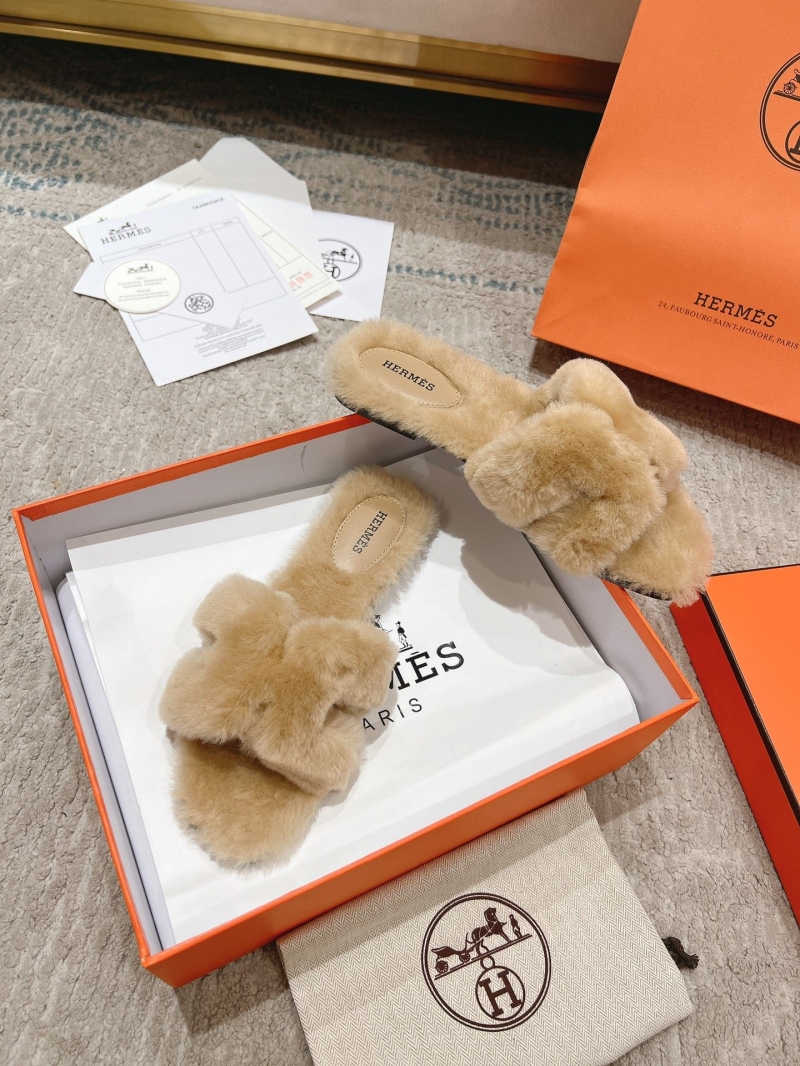 Hermes Slippers